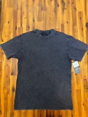 Public Supply Washed Black Men's Crewneck T‑Shirt NWT